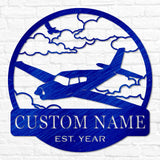 Airplane Outdoor Monogram