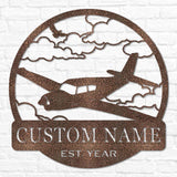 Airplane Outdoor Monogram