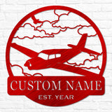 Airplane Outdoor Monogram