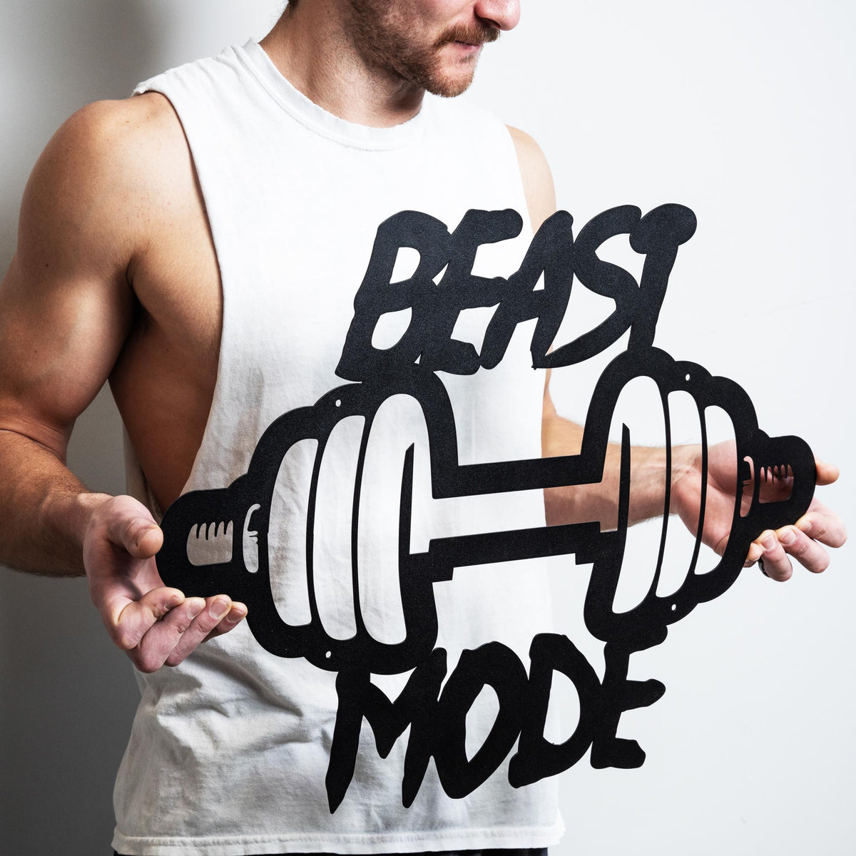 Beast Mode Sign | Gym Sign | Fitness Center Sign– Lakeshore Metal Decor