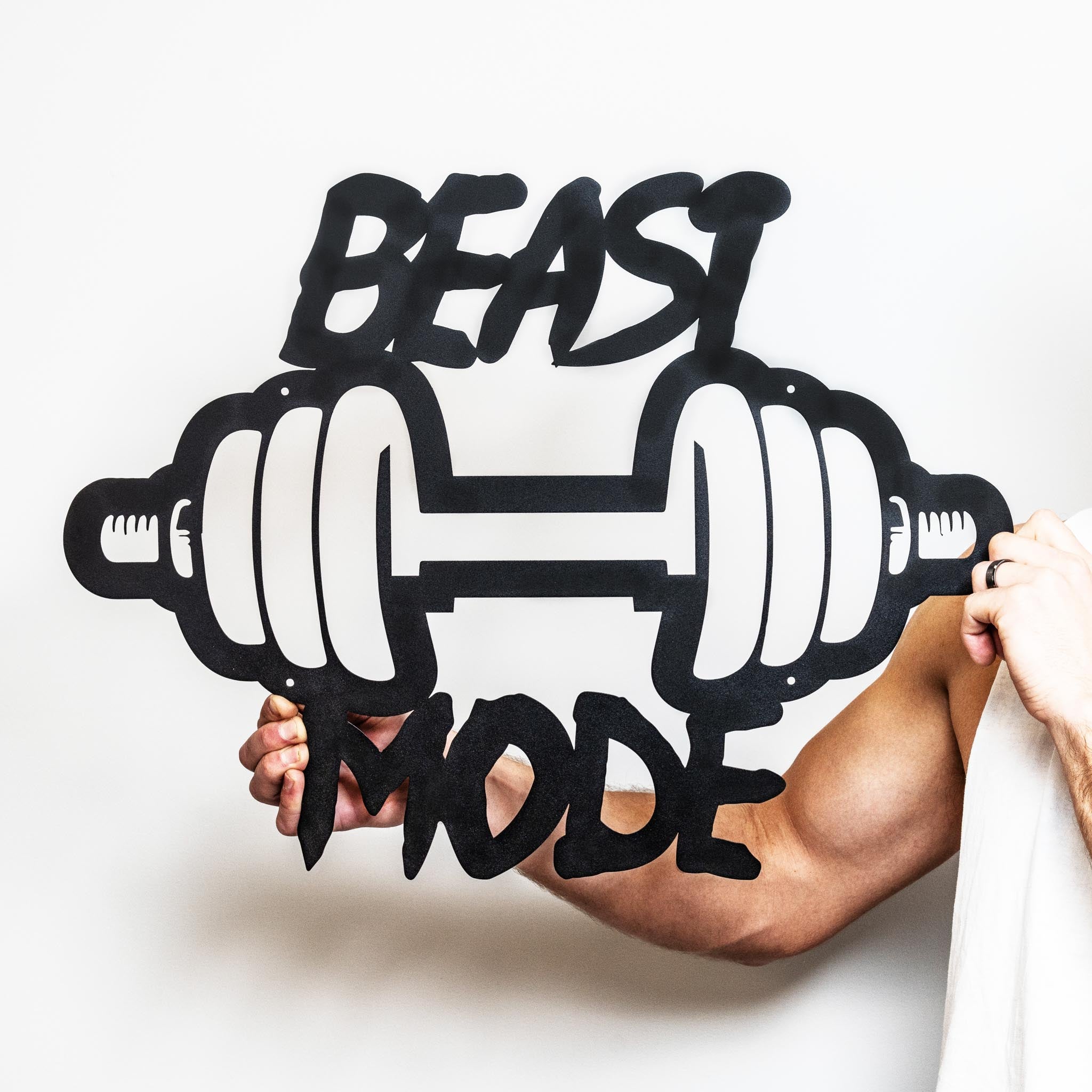 Beast Mode Sign | Gym Sign | Fitness Center Sign– Lakeshore Metal Decor