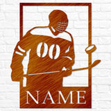 Hockey Athlete Monogram