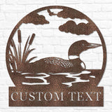 Loon Duck Monogram