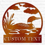 Loon Duck Monogram