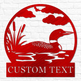 Loon Duck Monogram