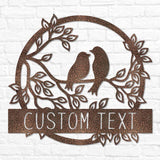 Love Birds Monogram