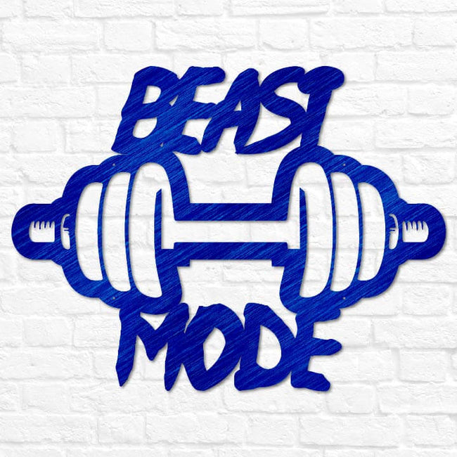 Beast Mode Gym Sign