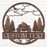 Sportbike Motorcyle Outdoor Monogram