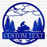 Snowmobile Outdoor Monogram