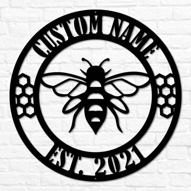 Bee Monogram