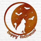 Halloween Cat Moon