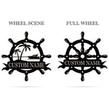 Yacht Wheel Monogram