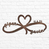 Infinity Heart Monogram
